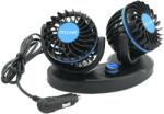 COMPASS MITCHELL DUO autós ventilátor, 2x85mm, 12V, műszerfalra rögzíthető