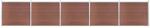 vidaXL Комплект оградни панели, WPC, 872x146 см, кафяв (3070454)