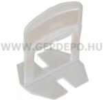 BauTool ékes szintező kapu 3 mm, 0-12 mm lapokhoz (100 db/cs) (1501206100)