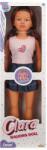 Dollz'n More Papusa Clara in tinuta casual, Dollz n More, cu fusta, 80 cm Papusa