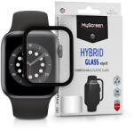 MyScreen Protector Apple Watch Series 6/SE (44 mm) üveg képernyővédő fólia - MyScreen Protector Hybrid Glass Edge 3D - 1 db/csomag - fekete (LA-1878) (LA-1878)