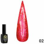 Global Fashion Oja semipermanenta Shine Spectrum Red, 8 ml 02