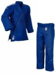 Adidas Champion II IJF SLIM FIT Judo gi kék, fehér vállszövéssel