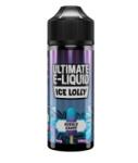 Ultimate Juice Lichid Vape Ultimate Ice Lolly Bubble Grape, 100ml, Fara Nicotina, 70VG / 30PG, Shortfill 120ml, Fabricat in UK, Calitate Premium Lichid rezerva tigara electronica