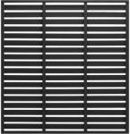 vidaXL Panou de gard, negru, 180x180 cm, WPC (318111) - vidaxl