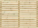 vidaXL Panou gard de grădină, 180 x 180 cm, lemn de pin tratat (49212)