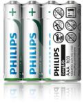 Philips Батерии цинкови Philips Long Life AAA, 1.5V, 4 бр (R03L4F)