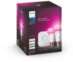 Philips Starter Kit 2x9W E27 lumina alba si colorata Philips Hue 8719514291492 (8719514291492)