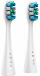AENO Replacement toothbrush heads, White, Dupont bristles, 2pcs in set (for ADB0001S/ADB0002S) (ADBTH1-2) - cybertrade
