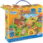 Grafix Детски 3D пъзел Grafix от 55 части - Ферма (400040) - ozone