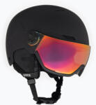 uvex Ски каска UVEX Wanted Visor black matte/mirror red smoke