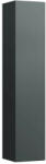 Laufen Lani antracit magas szekrény 165x33, 5x35, 3 cm üvegpolcokkal, jobbos H4037221122661 (H4037221122661)