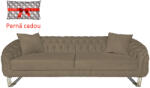 MobAmbient Canapea chesterfield LOUNGE - cappuccino Canapea