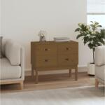 vidaXL Dulap consolă, maro miere, 90x40x78 cm, lemn masiv de pin (821742) Comoda