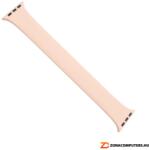  FIXED Elastic silicone strap Silicone Strap for Apple Watch 38/40mm, size XS, (FIXESST-436-XS-PI) pink karóra szíj