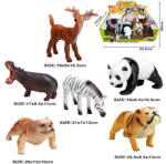 Chenghai Daqun Toy Factory Műanyag játék bulldog kutya figura (90087)