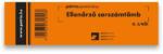 Pátria Design Ellenőrző sorszámtömb 100 lapos 146x40 mm kék (D.2/KEK)