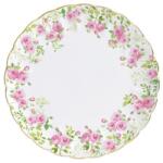 Easy Life Porcelán lapostányér 26cm, Spring Time - szep-otthon