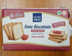 Nutri Free Fette biscottate kétszersült 225 g