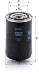 Mann-filter Filtru ulei MANN-FILTER W 940 (W 940) - automobilus