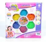 MK Toys Ékszerkészítő gyöngy szett színes és csíkos gyöngyökkel (MKK292182)