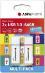 AgfaPhoto Color Mix MP2 64GB USB 3.2 10556 Memory stick