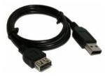Goobay USB Verl AA 060 HiSpeed 0.6m USB kábel 0, 6 M USB A Fekete (XUSBKAB2AAE06)