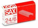 Sax 24/6 cink tűzőkapocs (1000 db/doboz) (ISAK246)