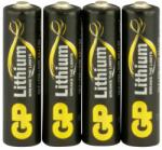 GP Batteries Lithium Primary AAA Egyszer használatos elem Lúgos (07015LF-C4)