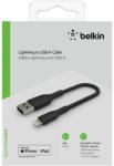 Belkin CAA002BT0MBK Lightning kábel 0, 15 M Fekete (CAA002bt0MBK)
