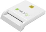 TECHLY 29150 USB 2.0 kompakt Smart fehér kártyaolvasó (29150)
