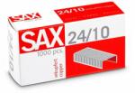 Sax 24/10 réz tűzőkapocs (1000 db/doboz) (ISAK2410R)