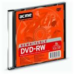 ACME 4, 7GB 4x vékony tok DVD-RW lemez (7 GB 4X SMART LIMEim Box)