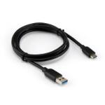 SBOX SX-537678 USB 2.0 apa - USB-C apa OTG 2m fekete kábel (SX-537678)