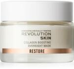 Revolution Skincare Restore Collagen Boosting megújító éjszakai krémes arcmaszk a kollagénképződés elősegítésére 50 ml