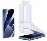 JOYROOM iPhone 14 Plus Joyroom Easy Fit teljes képernyős edzett üvegfólia rögzítőállvánnyal (JR-DH11)