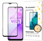 Wozinsky Realme C31 üvegfólia Wozinsky Full Glue 9H fekete kerettel tokbarát
