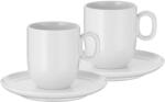 WMF Чаша за кафе с чинийка barista, комплект 2 бр. , бяла, wmf (wm695929440)