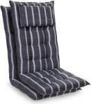 Blumfeldt Sylt, üléspárna, üléspárna székre, magas háttámla, párna, poliészter, 50 x 120 x 9 cm, 2 x üléspárna (CPT10_10221529-2_) (CPT10_10221529-2_)