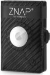 Slimpuro ZNAP Airtag Wallet, 8 kártya, érmés rekesz, 8, 9 x 1, 5 x 6, 3 cm (SZ x M x M), RFID-védelem (ZNAPAirCarbon8) (ZNAPAirCarbon8)