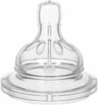 Wee Baby Tetina din silicon Wee Baby - Classic Plus, 0-6 luni (828)