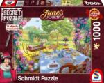 Schmidt Spiele 1000 db-os Secret puzzle - Tea in the garden (59974) (59974)