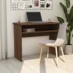 vidaXL Birou, stejar maro, 90x50x74 cm, lemn prelucrat (815464)