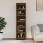 vidaXL Bibliotecă, maro miere, 50x35x183 cm, lemn masiv de pin (821722) Biblioteca