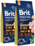 Brit Premium By Nature Junior Medium M 30 kg (2 x 15 kg)