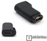  Okosóra töltő átalakító / USB adapter - 1db - microUSB kábellel használható, kulcstartóra tehető - Garmin Fenix 5 / 5S / 5X / 5X Plus / 5X Plus Sapphire / 6X / 6X Sapphire / 6X Pro / 6X Pro Solar / 6X