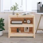 vidaXL Bibliotecă, 80x35x68 cm, lemn masiv de pin (821674) Biblioteca