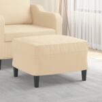 vidaXL Taburet, crem, 60x50x41 cm, material textil (349281) Canapea