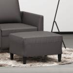 vidaXL Taburet, gri, 60x50x41 cm, piele ecologică (349290) Canapea