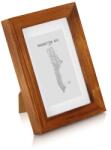 Casa Chic Kenton, рамка за картини, правоъгълна, 14 x 9 cm, паспарту, стъкло (CL-4X6-1-RUST) (CL-4X6-1-RUST) - klarstein